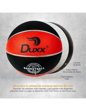 Balón Duxx Sports para básquetbol infantil