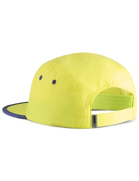 Gorra con visera plana entrenamiento Puma Ess Running 5 Panel Cap
