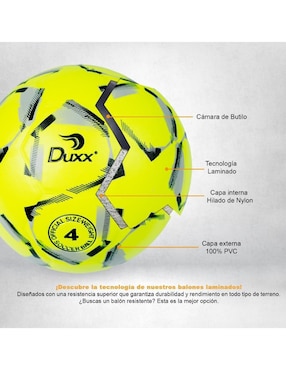 Balón Duxx Sports Galactic para fútbol adulto