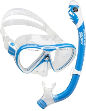 Tubo Y Gafas De Snorkel Para Natación Cressi