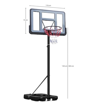 Canasta de basketball de básquetbol Vanlig ajustable