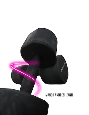 Set mancuernas de peso fijo Infinité 10 kg 2 piezas