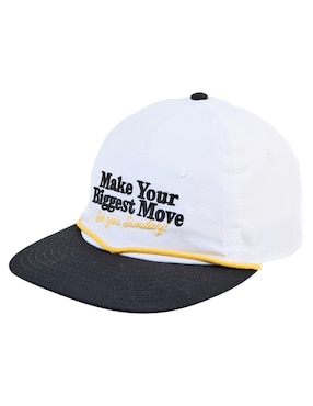 Gorra con visera plana snapback para golf Under Armour para hombre