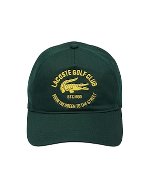 Gorra Visera Curva Correa Ajustable Golf Lacoste Shape A More Elegant World Unisex