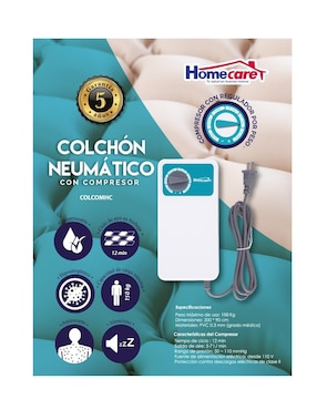 Colchón inflable Homecare Colcomhc Tight top