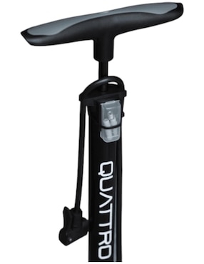 Bomba de aire manual Quattro Sport 165 PSI para ciclismo