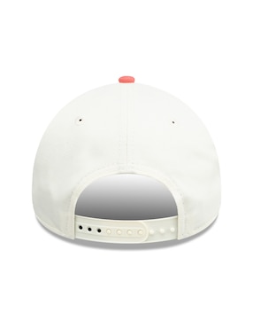 Gorra visera curva correa ajustable béisbol New Era Chrome Coral 940af Los Angeles Dodgers