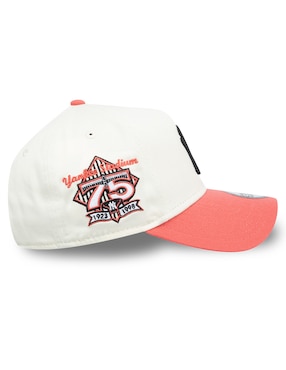Gorra visera curva correa ajustable béisbol New Era Chrome Coral 940af Los Angeles Dodgers