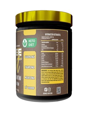 Coffee FIT café energético y termogénico Advance Nutrition con cafeína sabor café de 300 g