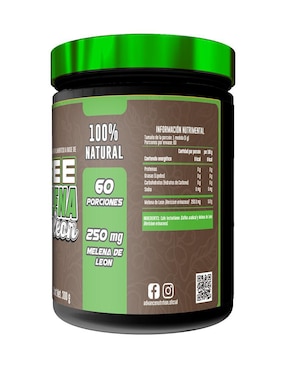 Coffee Melena de León Advance Nutrition con cafeína sabor café de 300 g