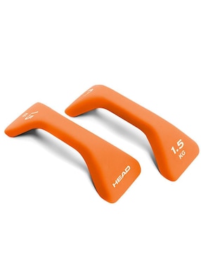Set mancuernas de peso fijo Head 1.5 kg 2 piezas