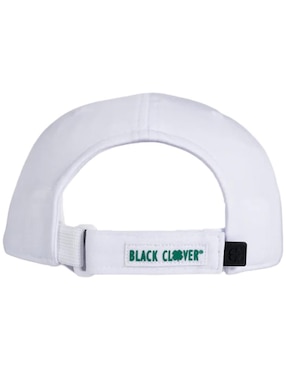 Gorra visera semicurva velcro casual Black Clover