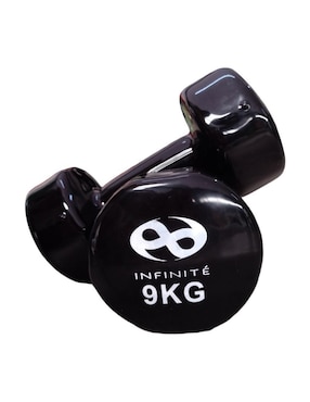 Set mancuernas de peso fijo Infinité 9 kg 2 piezas