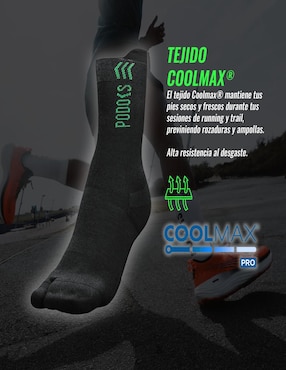 Calcetín biomecánico para correr Podoks unisex