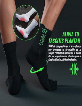 Calcetín biomecánico para correr Podoks unisex