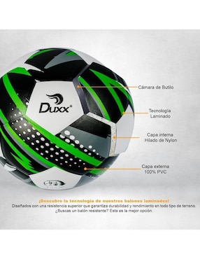 Balón Duxx Sports Flame para fútbol adulto