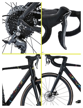 Bicicleta de ruta Gravel rodada 700 unisex