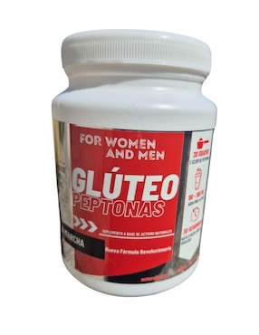 Proteina gluteo Peptonas con proteína Whey y probióticos Natural sabor fresa de 1 kg