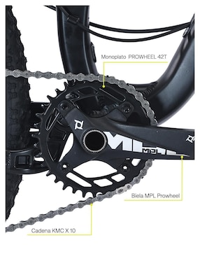 Bicicleta de montaña Gravel rodada 29 unisex
