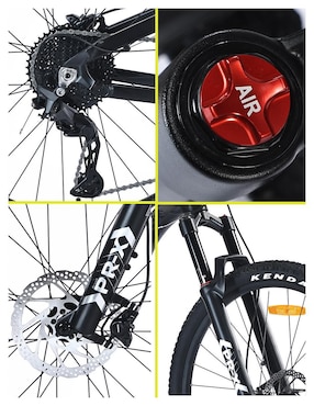Bicicleta de montaña Gravel rodada 29 unisex