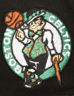 Gorra con visera curva snapback para básquetbol Mitchell & Ness Lifestyle Boston Celtics adulto