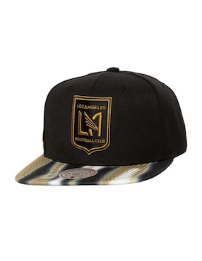 Gorra con visera plana snapback para fútbol Mitchell & Ness Lifestyle Los Angeles Football Club adulto