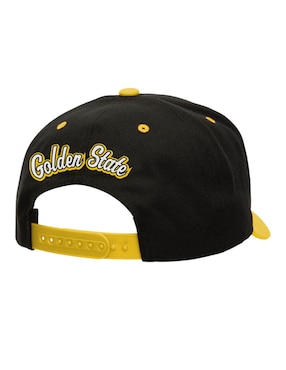 Gorra visera curva snapback básquetbol Mitchel & Ness Lifestyle Golden State Warriors unisex