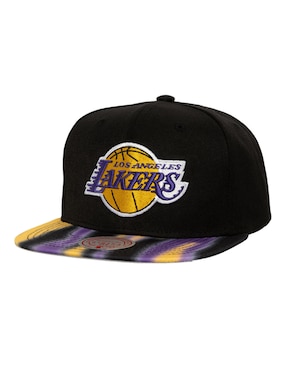 Gorra visera plana snapback básquetbol Mitchell & Ness Lifestyle Los Angeles Lakers  unisex