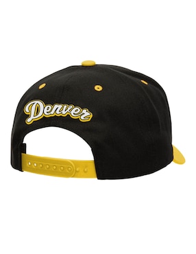 Gorra visera curva snapback básquetbol Mitchell & Ness Denver Nuggets unisex
