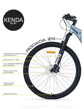 Bicicleta de montaña Gravel rodada 29 unisex
