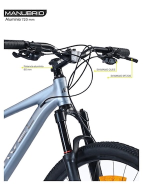 Bicicleta de montaña Gravel rodada 29 unisex