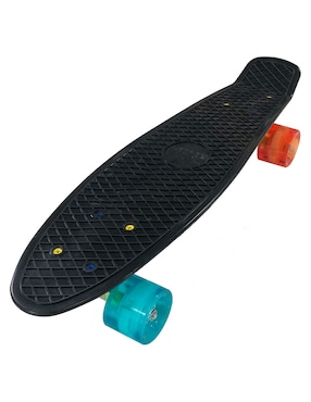 Patineta manual Iron Roller con luz