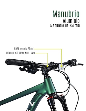 Bicicleta de montaña Gravel rodada 29 Vinson unisex