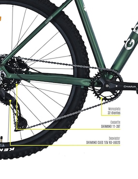 Bicicleta de montaña Gravel rodada 29 Vinson unisex