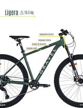 Bicicleta de montaña Gravel rodada 29 Vinson unisex