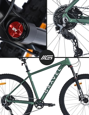 Bicicleta de montaña Gravel rodada 29 Vinson unisex