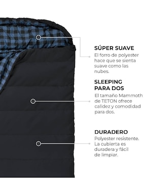 Sleeping bag Teton Bridger Mammoth -6° unisex