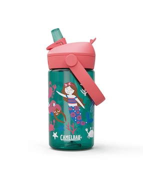 Botella de agua Camelbak de tritán con tapa flip top
