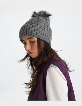 Gorro casual The North Face Oh Mega Fur para mujer