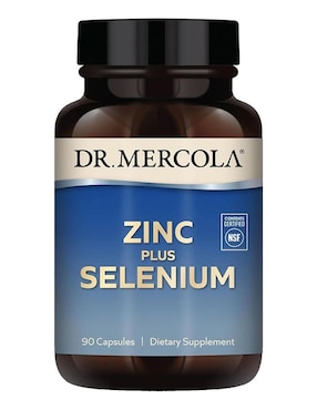 Zinc + Selenio Dr. Mercola con zinc de 90 cápsulas