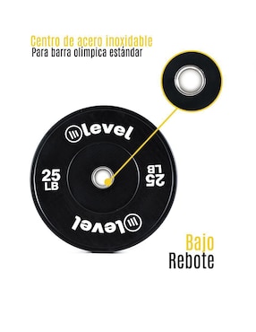 Disco deslizante Level Fitness