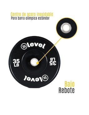 Disco deslizante Level Fitness