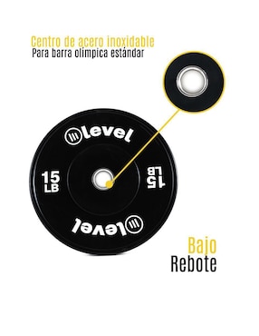 Disco deslizante Level Fitness