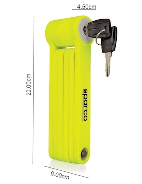 Candado para bicicleta de llave sparco