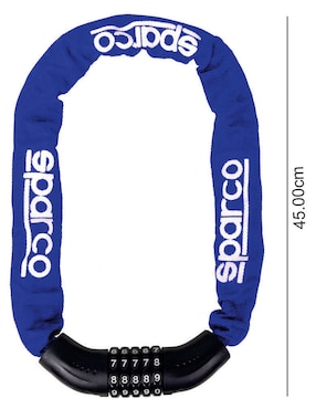 Candado para bicicleta de combinación sparco