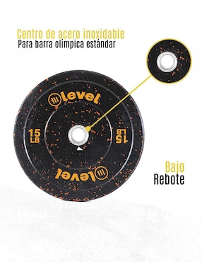 Disco deslizante Level Fitness