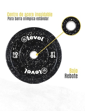 Disco deslizante Level Fitness