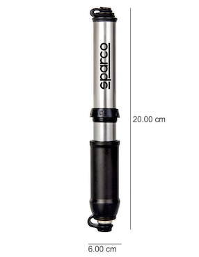 Bomba de aire manual sparco para ciclismo