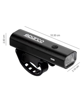 Lámpara delantera para bicicleta sparco