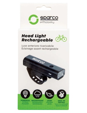 Lámpara delantera para bicicleta sparco